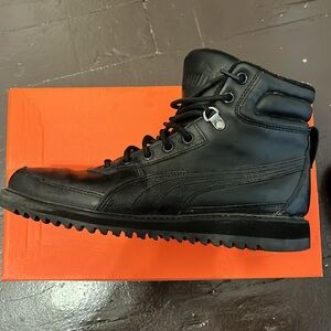 Black Puma Boots